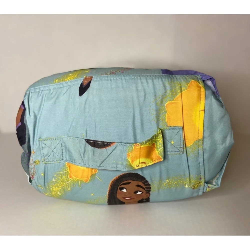 Disney Wish Asha Twin Full Reversible Comforter Pillowcase Bedding Set‎